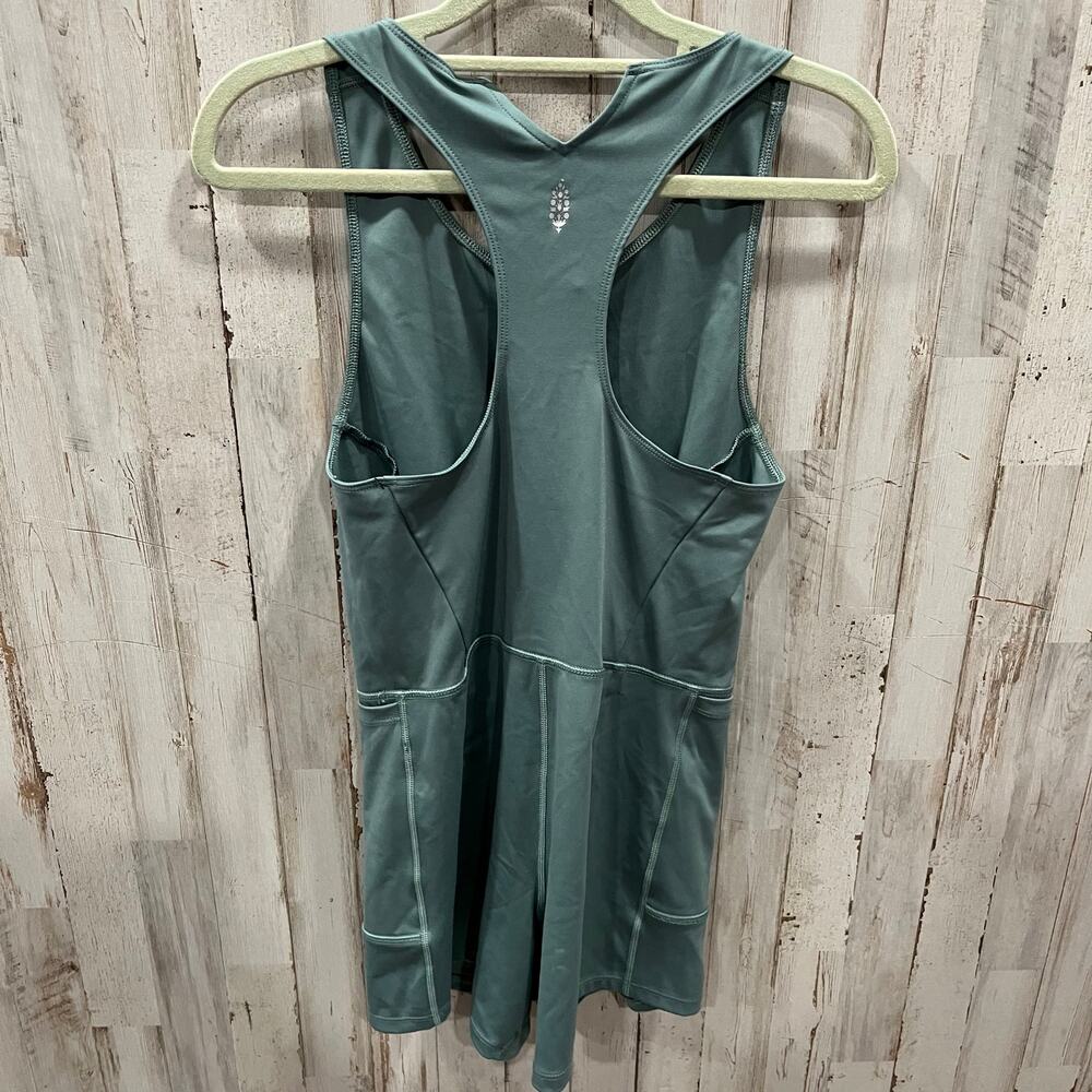 Free People Movement Show Me Something Shortse One Piece Misty Frost Green Small - Picture 6 of 9